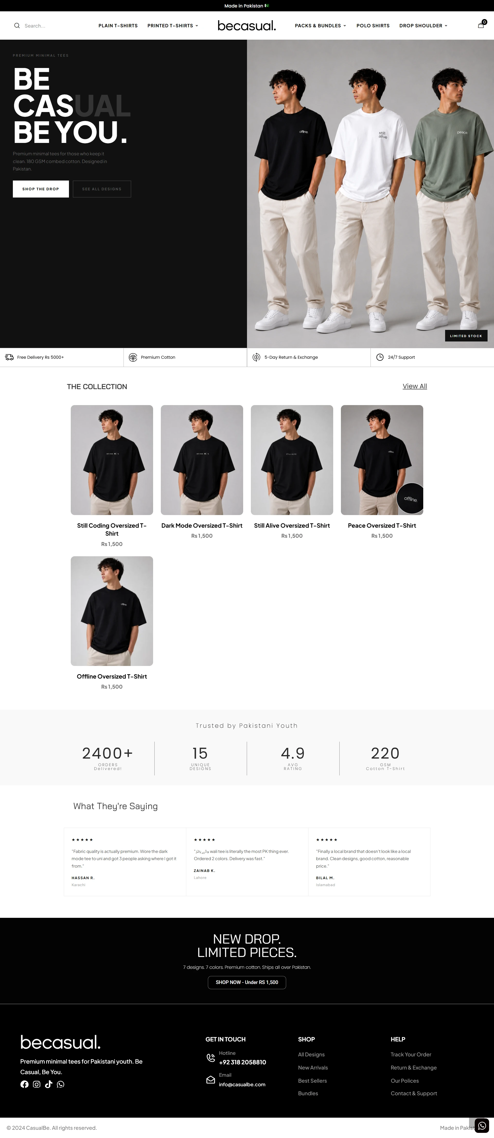Be Casual Outfits full page preview